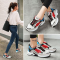 2021Autumn New Mesh Women Schuhe Schuhkoreaner Casual Fashion Sneakers Trend All-Match-Student-Schnürschuhe für weiblich